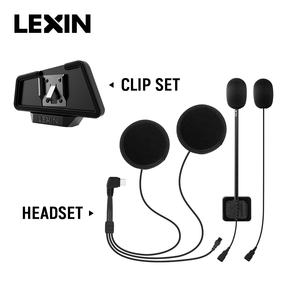 Full Face Motorcycle Helmet With Bluetooth - LEXIN LX-B4FM-X Liên Lạc Nội Bộ