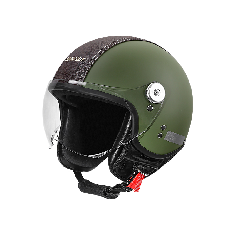 Vintage 3/4 Open Face Motorcyc - đánh giá và giá Vintage Open Face Retro Helmet