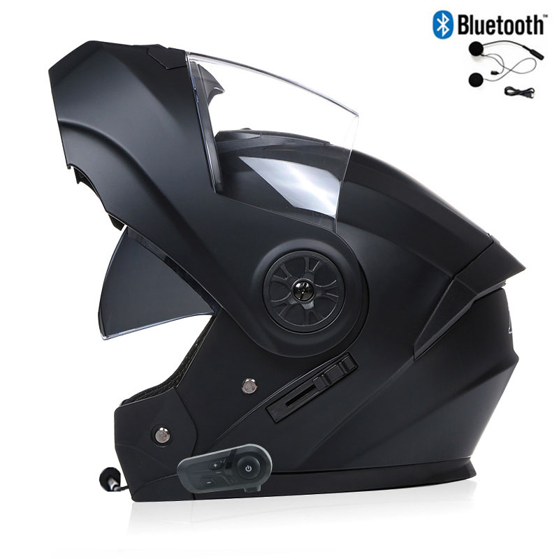 Bluetooth Men's Motorcycle Hel - đánh giá và giá Full Face Motorcycle Helmet With Bluetooth