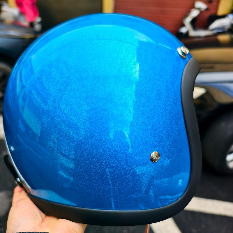 Japanese Korea Style Open Face - đánh giá và giá Vintage Open Face Retro Helmet