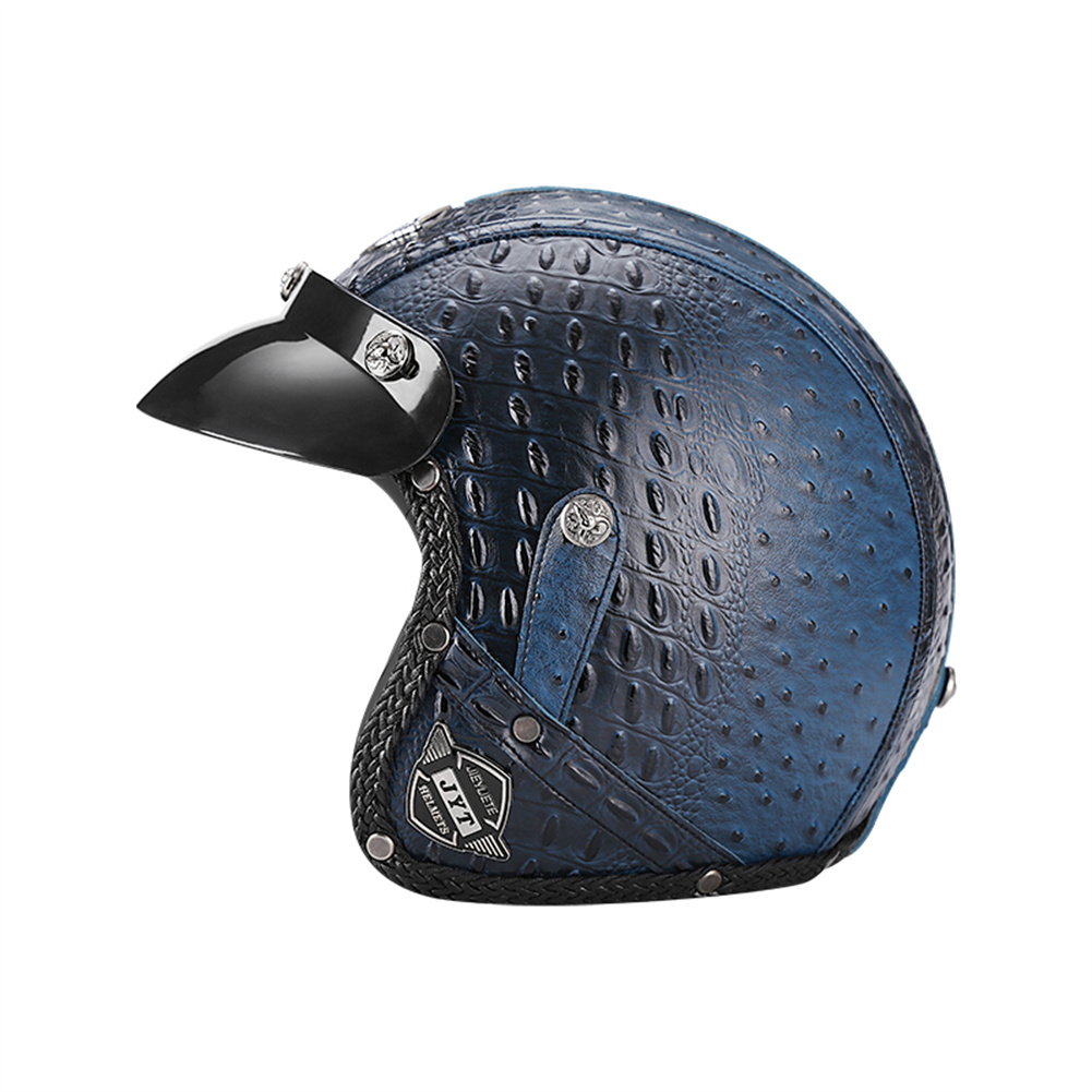 DOT 3/4 Open Face Motorcycle R - đánh giá và giá Vintage Open Face Retro Helmet