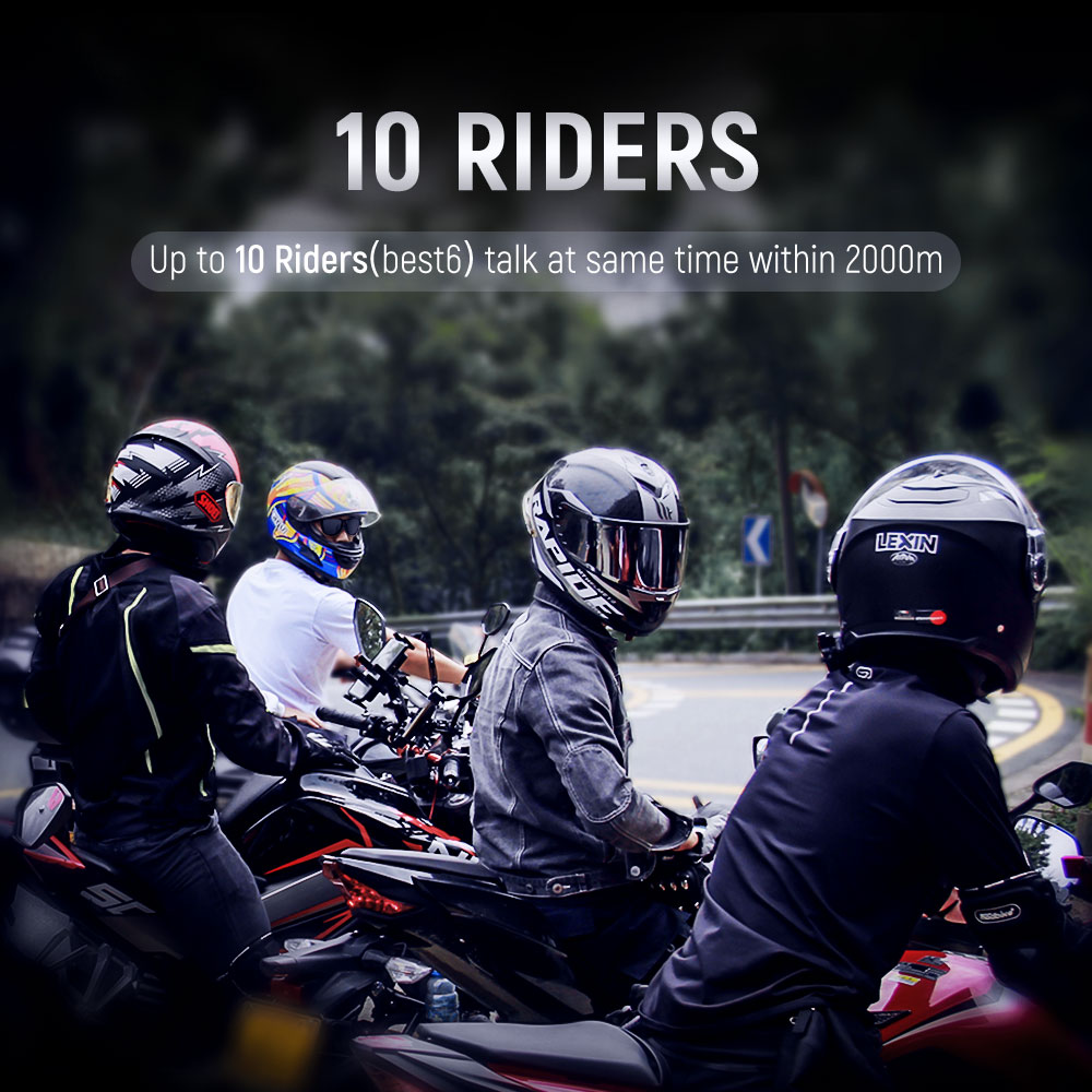 Lexin B4FM-X Bluetooth Motorcy - đánh giá và giá Full Face Motorcycle Helmet With Bluetooth