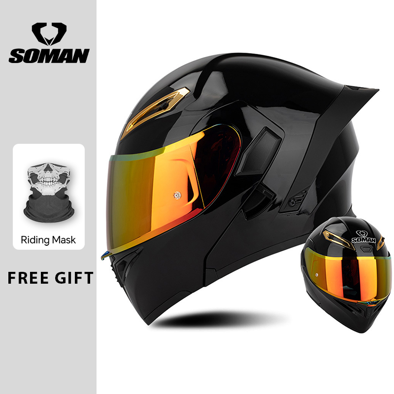 Unisex DOT Approved Dual Visor - đánh giá và giá Modular Flip Up Motorcycle Helmet Dot Approved