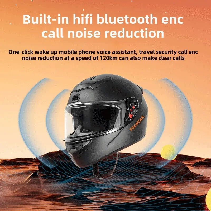 AI Intelligence Motorcycle Hel - đánh giá và giá Full Face Motorcycle Helmet With Bluetooth