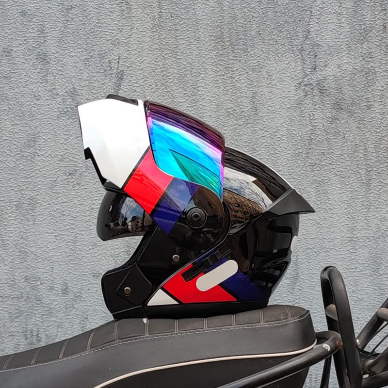 ORZ Latest DOT Approved Safety - đánh giá và giá Dual Visor Motorcycle Racing Helmet