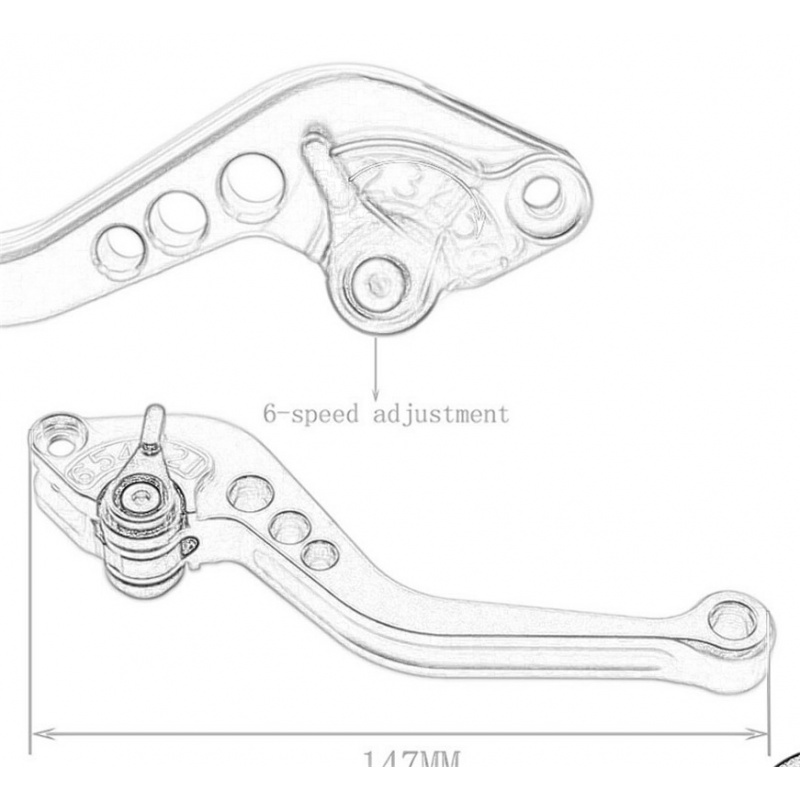 For GROM MSX 125 MSX125 2014-2 - đánh giá và giá Cnc Aluminum Adjustable Brake Clutch Levers
