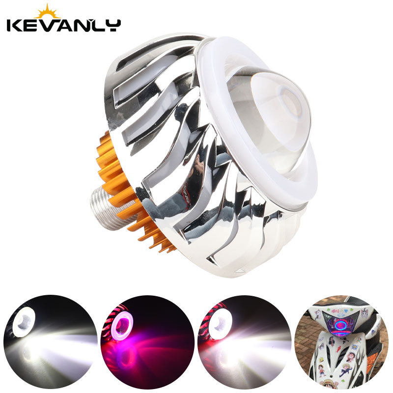 1pcs Car Motorcycle Headlight  - đánh giá và giá Universal Motorcycle Led Headlight Projector